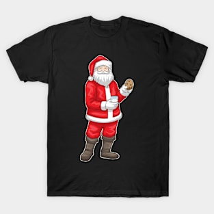Santa Claus Christmas Cookie T-Shirt